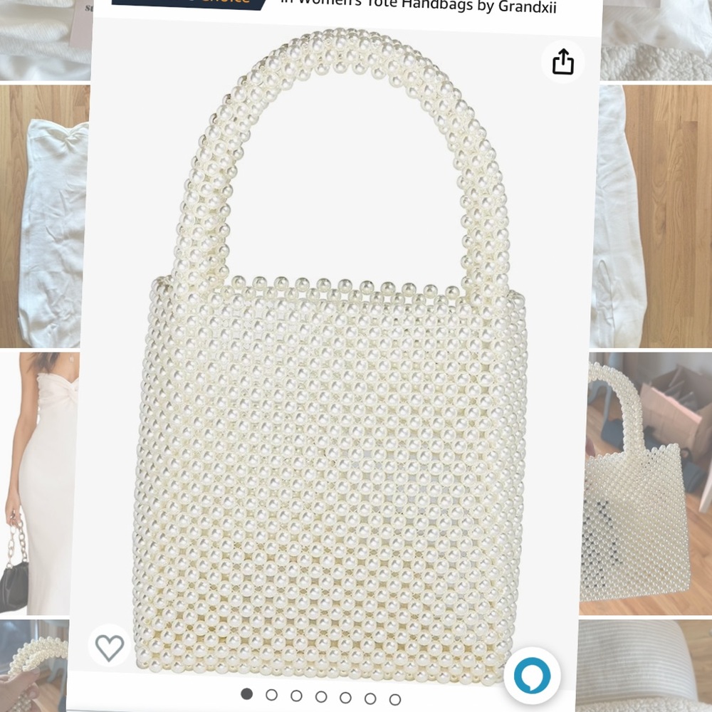 NWT Amazon Pearl purse